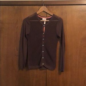 GUC Matilda Jane Jordyn Brown cardigan 12